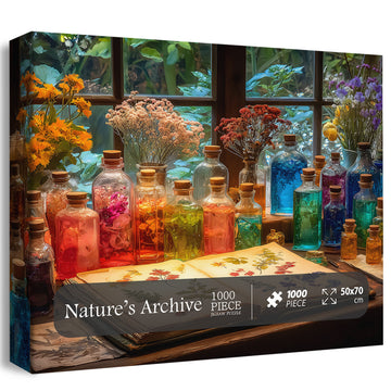 Nature's Archive puzzle puzzle 1000 pezzi